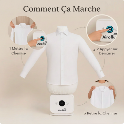 Airoflux™ - Machine à repasser automatique