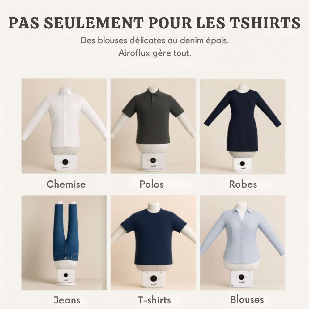 Airoflux™ - Machine à repasser automatique