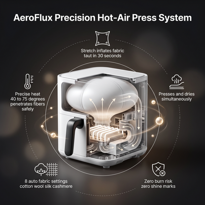 Airoflux™ - Machine à repasser automatique